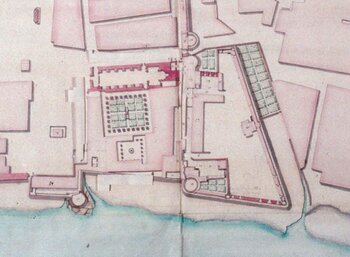 Naples 1705. Plan du Reduit appellé Tourrillon des Carmes, Madrid, Biblioteca Nazionale, Mss.